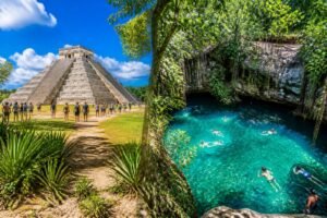 explore the ultimate day trip itinerary combining the iconic chichen itza archaeological site with the stunning cenotes of valladolid for an unforgettable adventure.