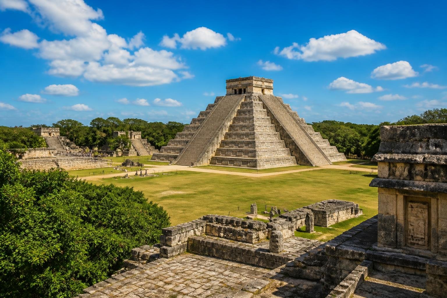 explore the fascinating history of the chichen itza pyramids, ancient marvels that showcase the ingenuity and culture of the maya civilization.