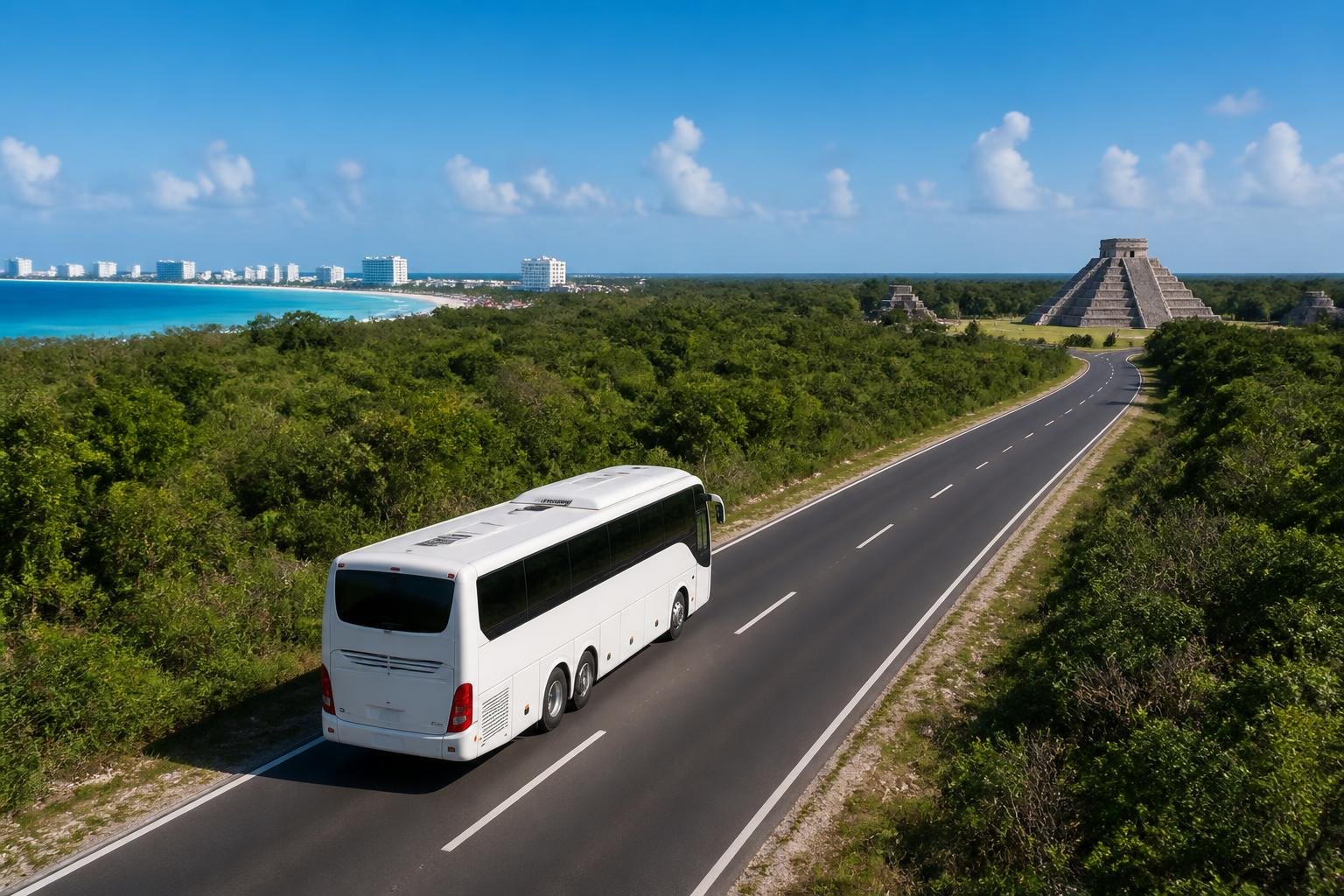 discover the most efficient ways to travel from cancun to chichen itza, including transport options, tips, and travel times for a smooth and enjoyable visit.