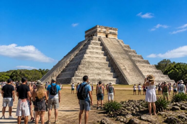 discover detailed reviews and insights about the complete chichen itza tour from cancun. learn what to expect on this unforgettable journey to one of the new seven wonders of the world.