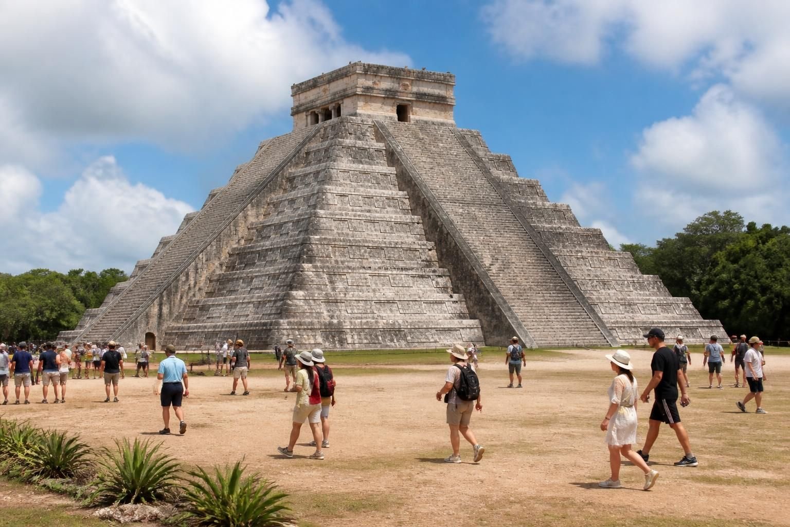 Descubre el mejor tour con todo incluido a Chichén Itzá desde Cancún, que incluye visitas guiadas, transporte cómodo y experiencias inolvidables en uno de los sitios arqueológicos más emblemáticos de México.
