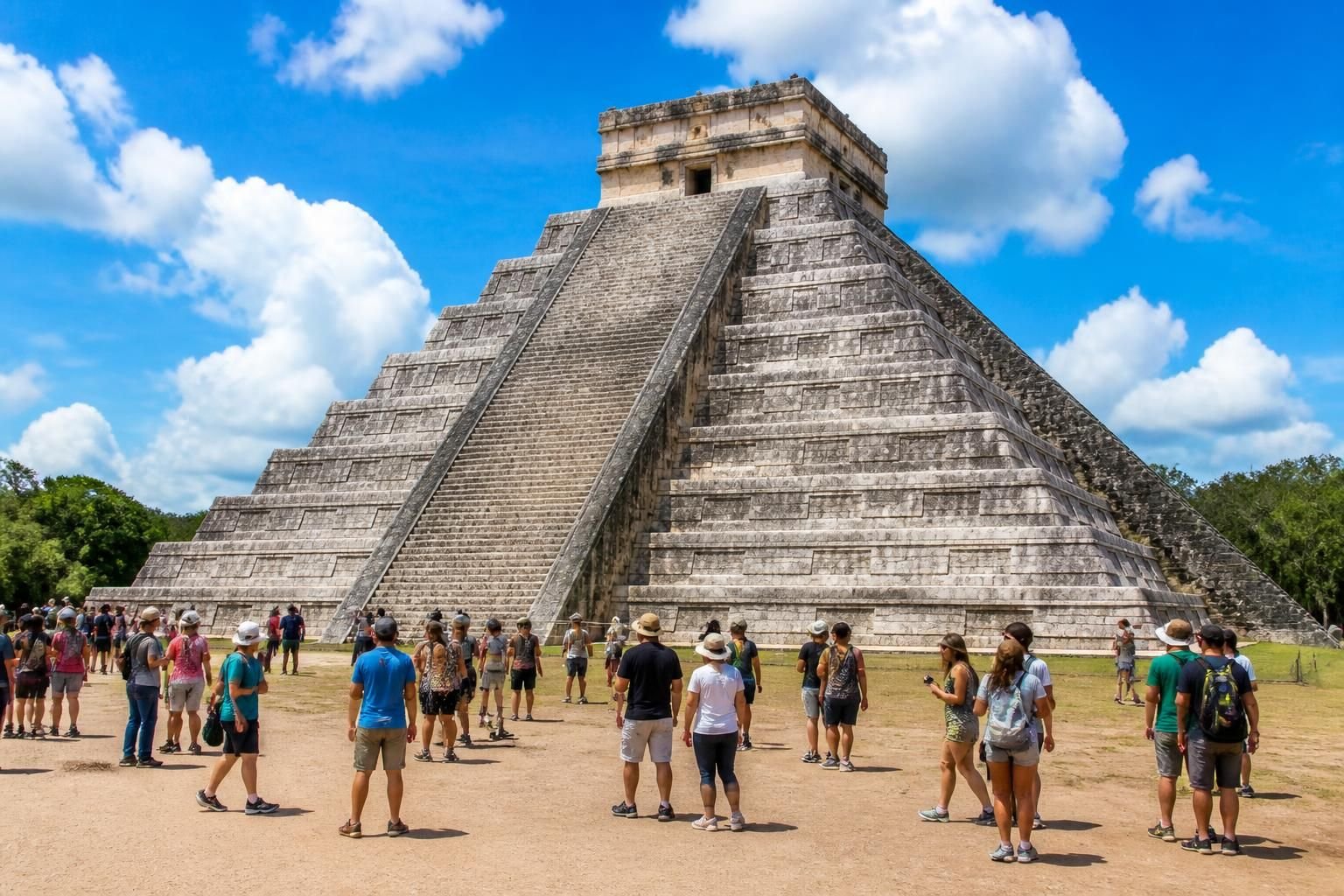 explore the ultimate chichen itza tour from cancun hotel zone for an unforgettable experience. discover ancient mayan wonders with expert guides and convenient hotel transfers.