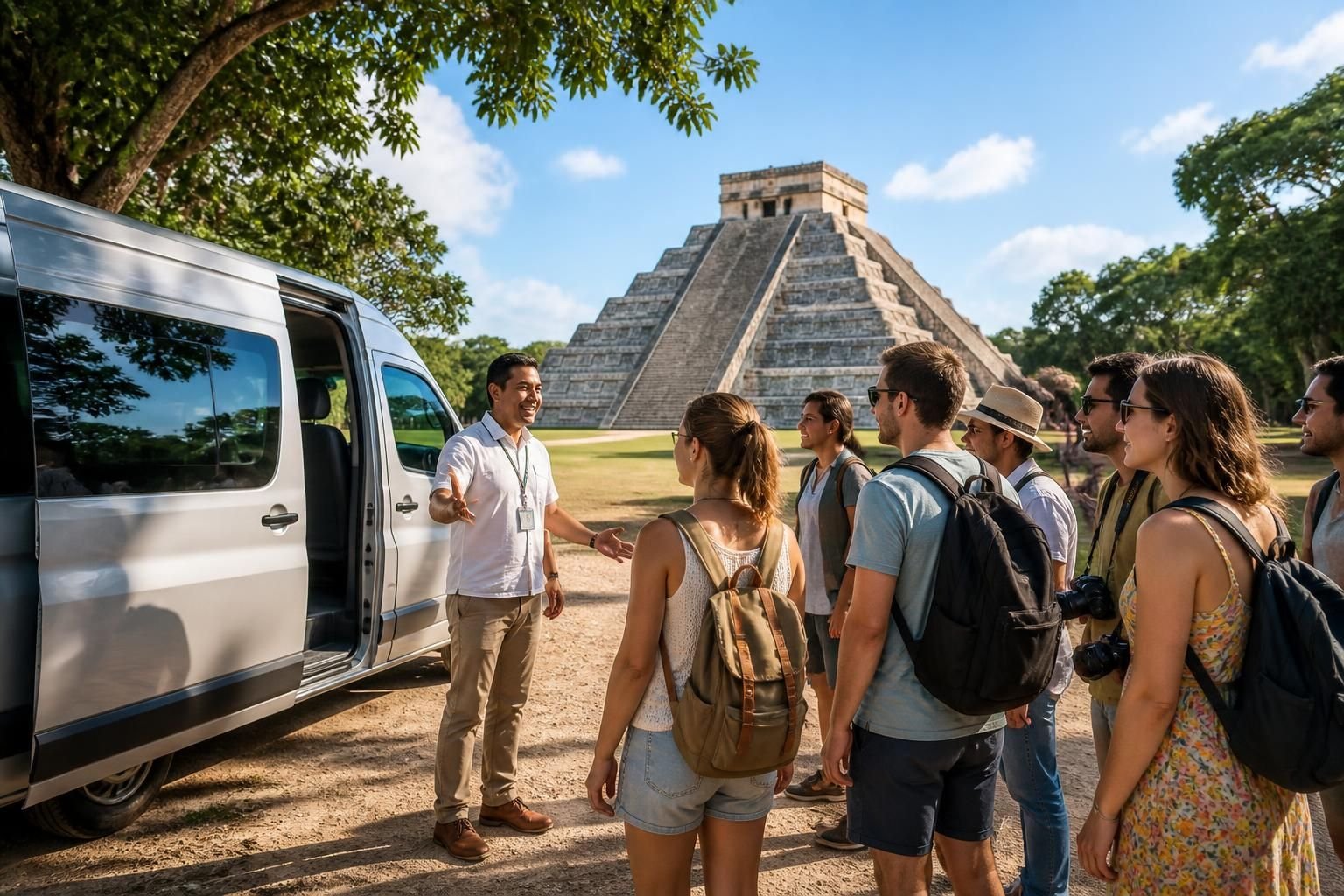 join the best chichen itza tour with convenient playa del carmen pickup service for an unforgettable cultural adventure.