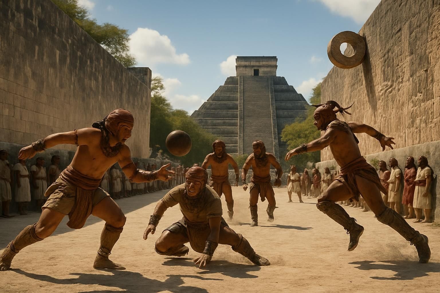 discover the ancient mayan ball game at chichen itza and explore its historical and cultural significance in mesoamerican civilization.