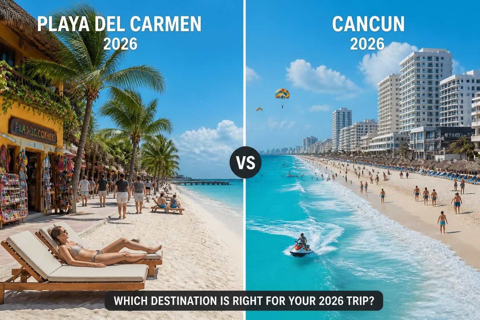 discover the ultimate 2026 travel destination by comparing playa del carmen and cancun. find out which beach paradise suits your vacation style best with our detailed guide.