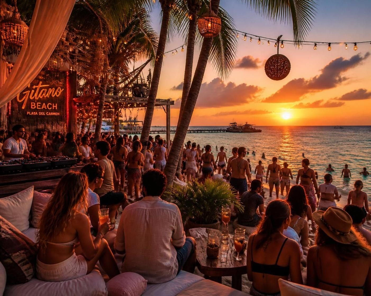 Entdecken Sie die schönsten Sonnenuntergänge in Playa del Carmen für unvergessliche Ausblicke und atemberaubende Momente am Strand. Perfekte Orte, um den Tag mit einem faszinierenden Farbenspiel ausklingen zu lassen.