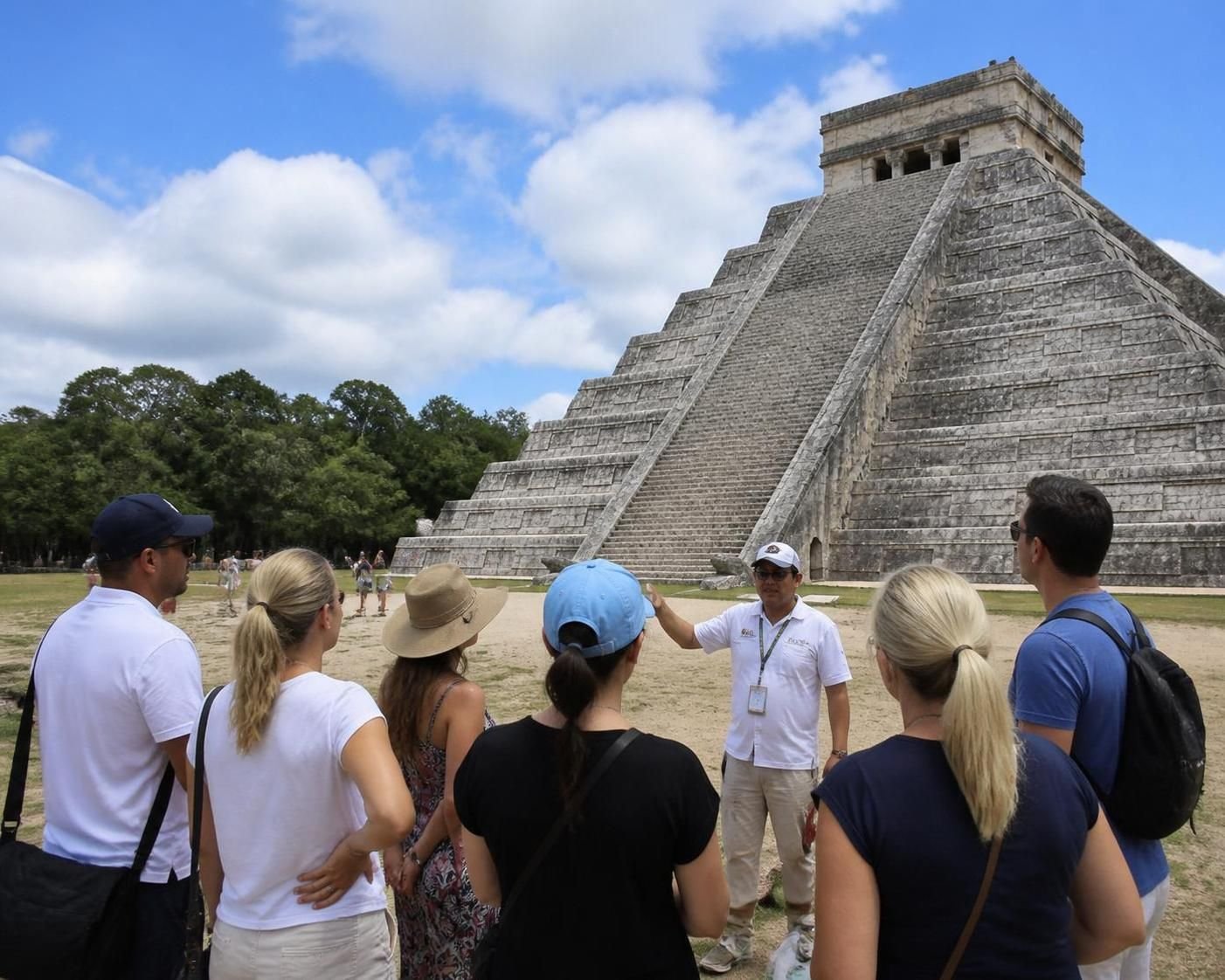 Explore os melhores passeios a Chichen Itza saindo dos hotéis de Tulum e desfrute de uma aventura inesquecível explorando as antigas ruínas maias com guias especializados e transporte confortável.