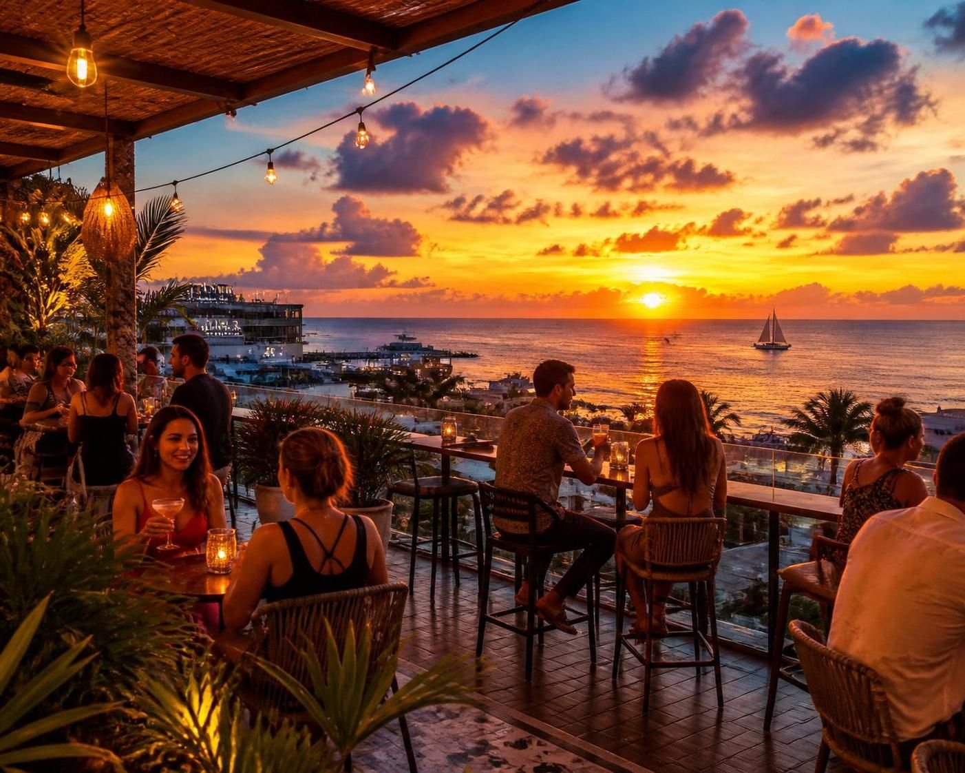 Descubre los mejores bares en azoteas de Playa del Carmen, con impresionantes vistas y deliciosos cócteles para una experiencia inolvidable.