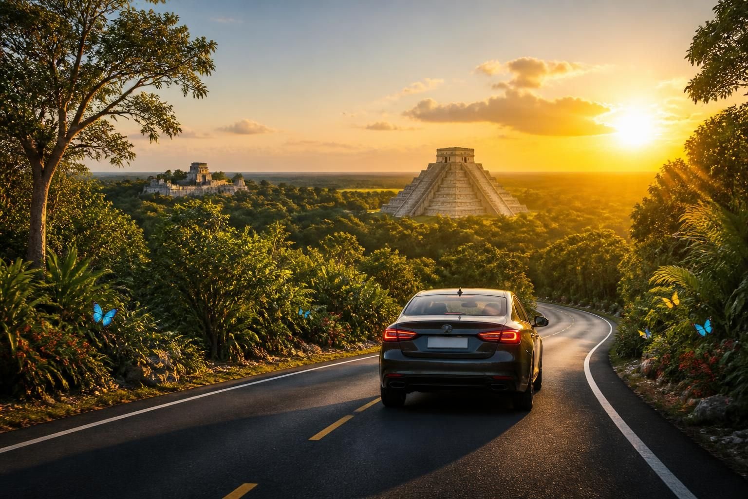 explore the ultimate yucatan self-drive adventure to chichen itza, enjoying freedom, stunning landscapes, and ancient maya history at your own pace.