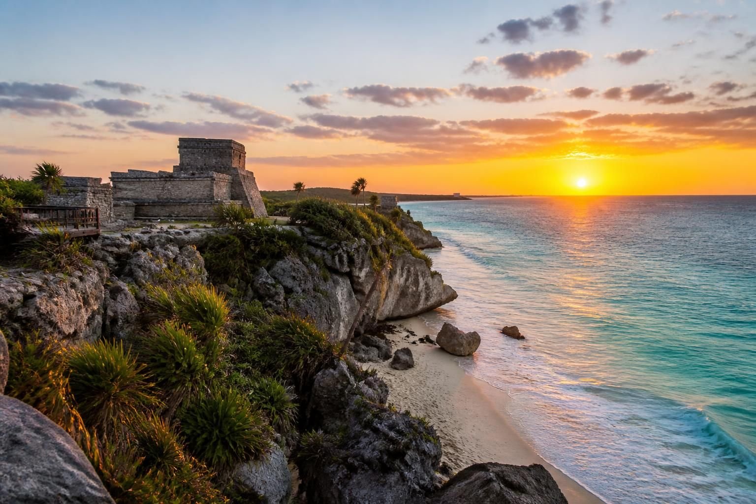 Découvrez l'histoire fascinante de Playa del Carmen grâce à des visites archéologiques guidées qui vous permettront d'explorer les ruines antiques et le patrimoine culturel.