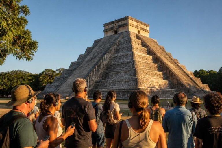 discover the rich history of chichen itza with our immersive audio guide, offering detailed insights and captivating stories for an unforgettable visit.