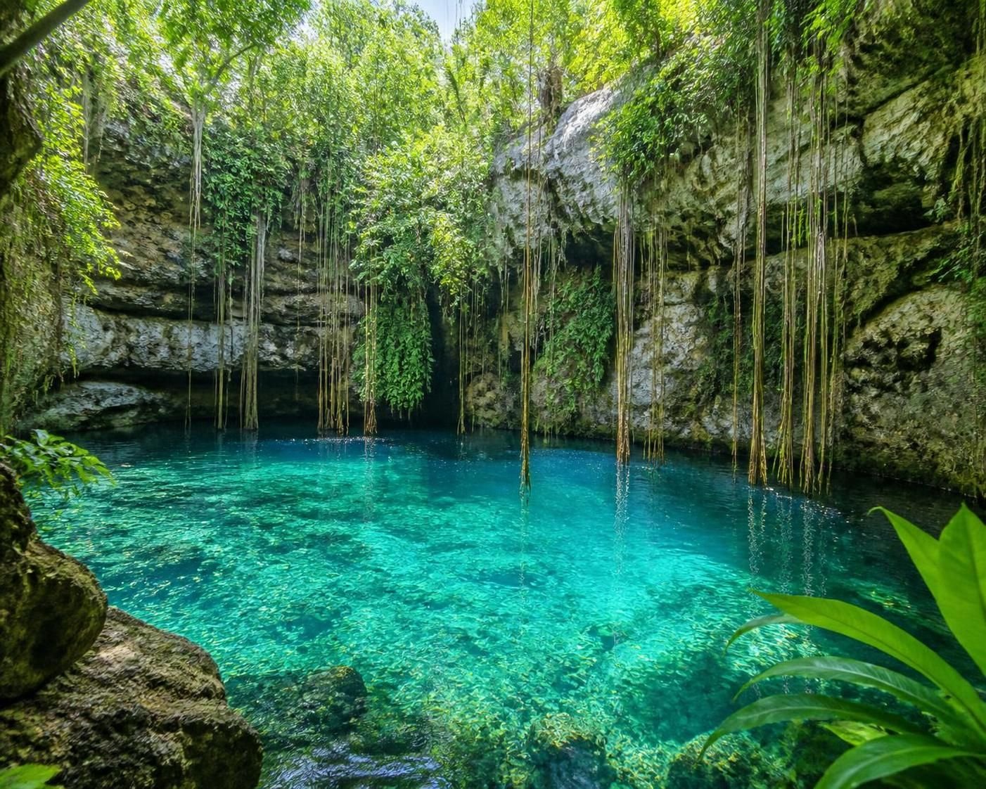 explore the top cenote near chichen itza for a unique and unforgettable swimming experience in crystal-clear waters surrounded by natural beauty.