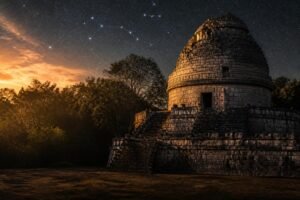 explore the fascinating chichen itza observatory, caracol, and uncover its ancient functions and mysteries that reveal mayan astronomical knowledge.