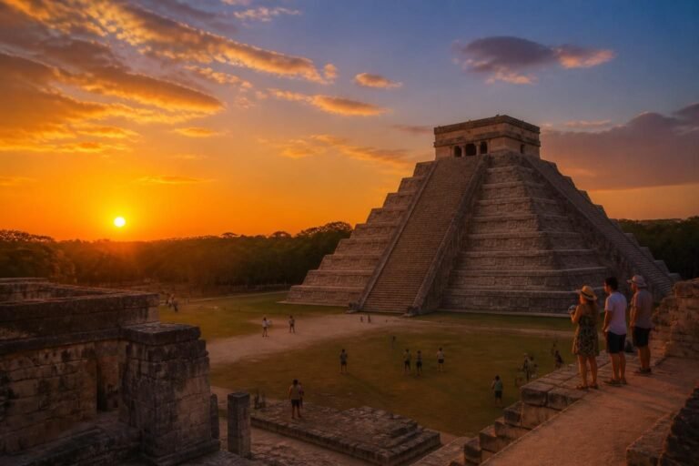 discover the enchanting chichen itza sunset tour and learn what to expect from this magical experience, including breathtaking views, cultural insights, and unforgettable memories.