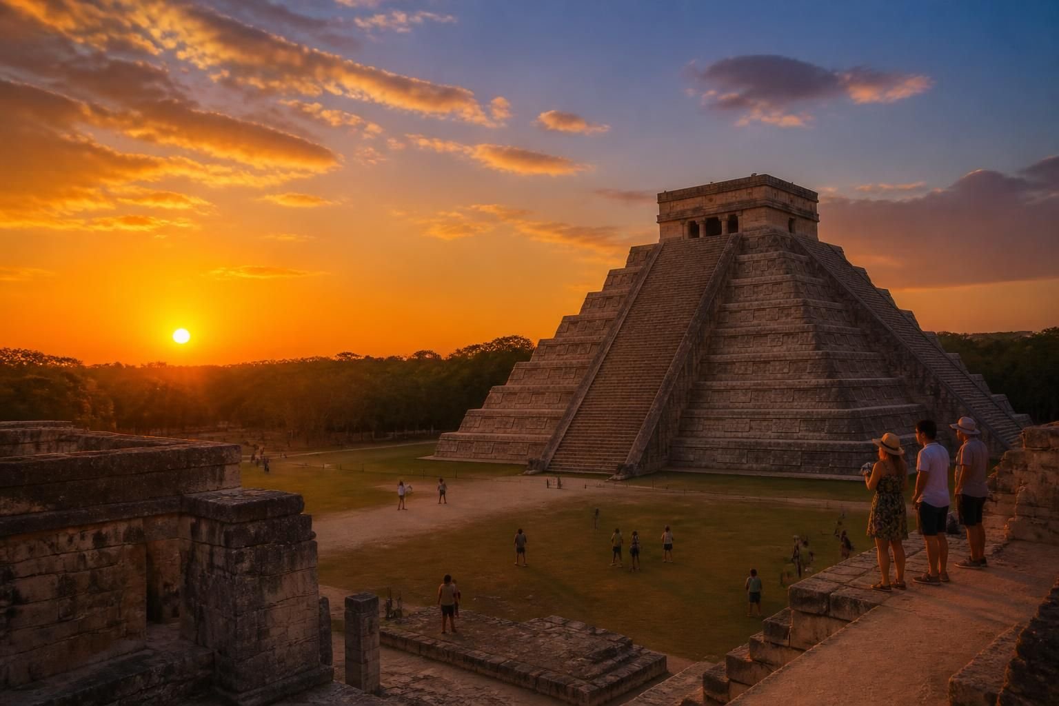 discover the enchanting chichen itza sunset tour and learn what to expect from this magical experience, including breathtaking views, cultural insights, and unforgettable memories.