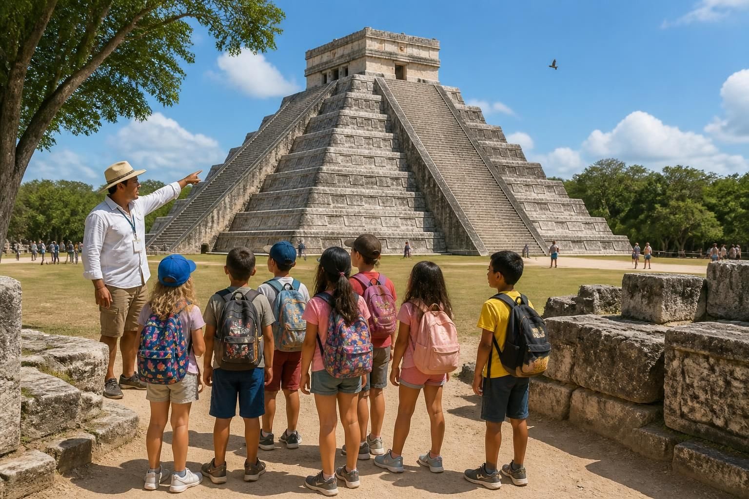 discover fascinating facts about chichen itza designed especially for kids to learn and explore the wonders of this ancient mayan city.