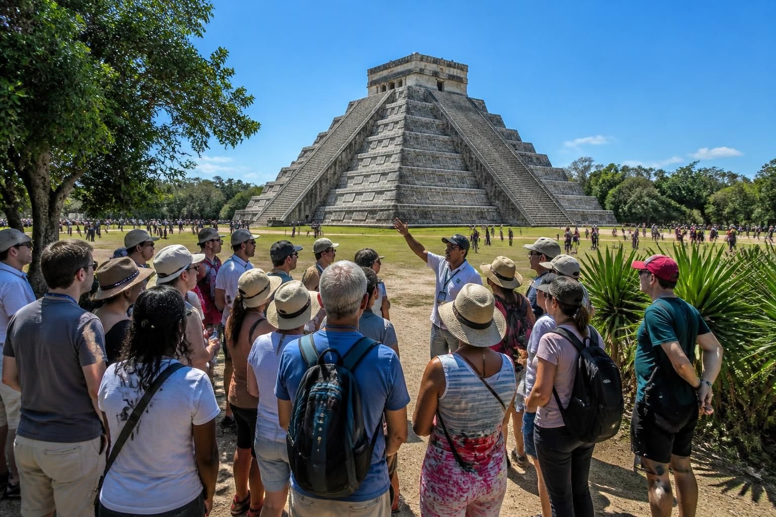 Discover the best tips for a chichen itza tour with large groups