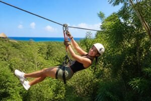 explore the top zip lining tours in riviera maya for thrilling and unforgettable adventures. experience breathtaking views and exhilarating rides in the heart of paradise.
