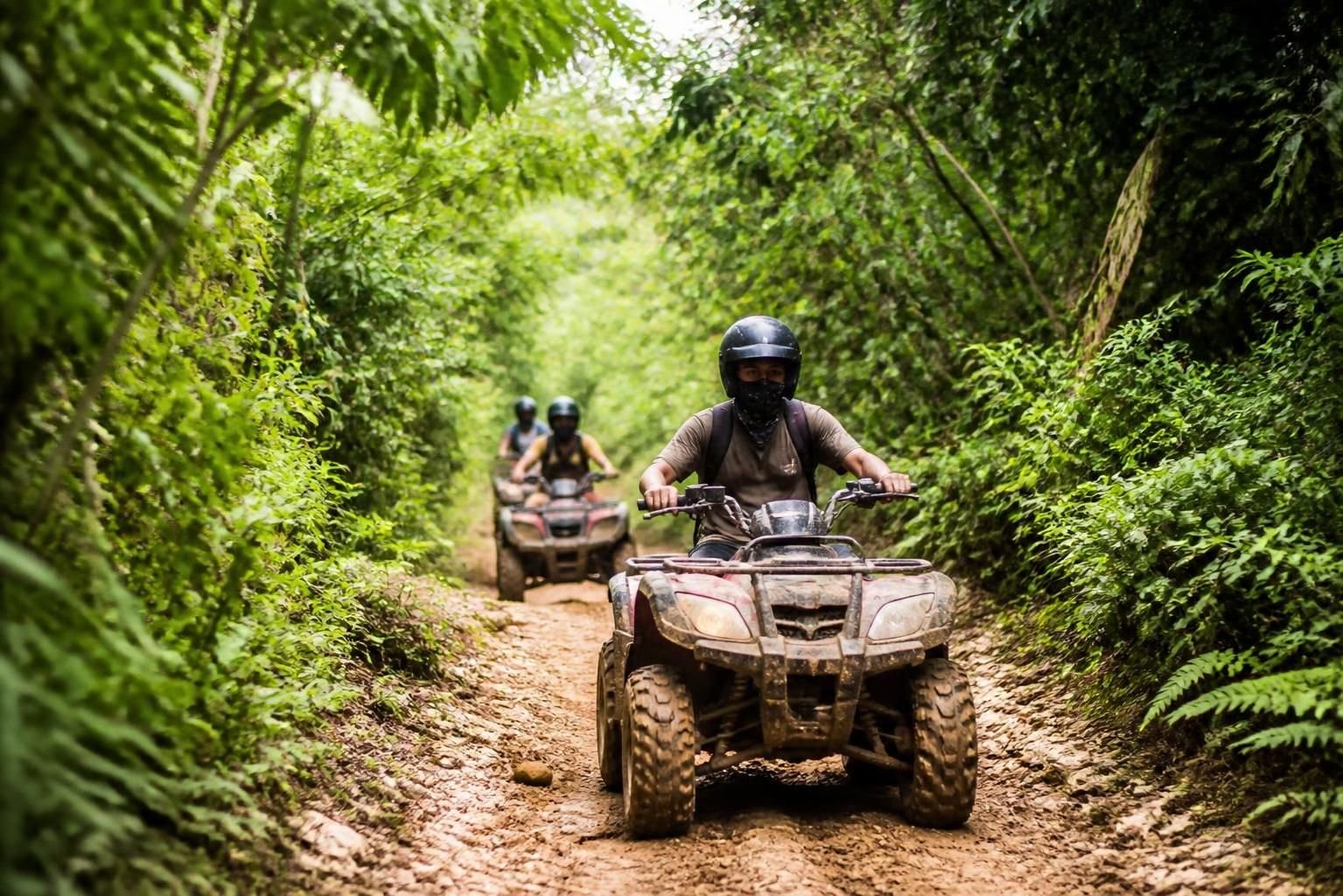 experience the excitement of atv jungle tours in riviera maya, exploring lush landscapes and vibrant wildlife on an unforgettable adventure.