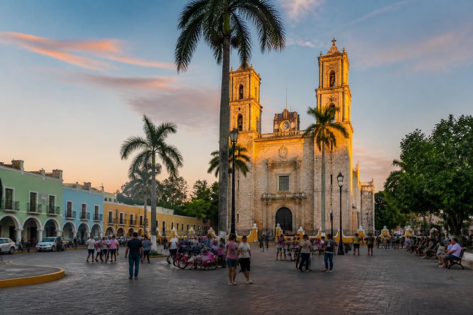 discover the captivating beauty of valladolid's main square through stunning photos that showcase its charm and vibrant atmosphere.