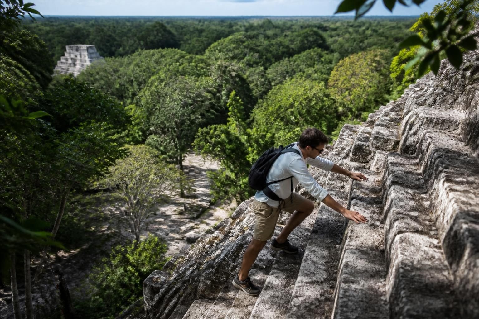 discover the ancient adventure of climbing the coba ruins pyramid with our comprehensive guide. explore the history, tips, and breathtaking views of this iconic mayan site.
