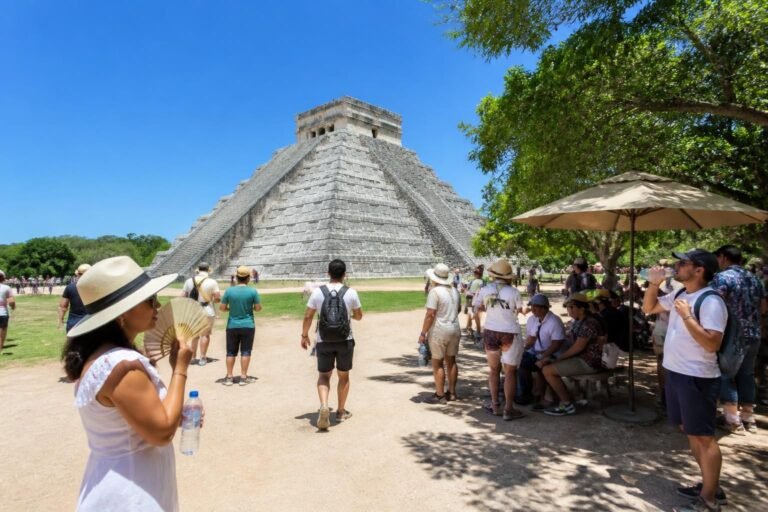 discover practical tips to stay safe and cool while exploring the hot weather at chichen itza. learn how to protect yourself from the heat and enjoy your visit comfortably.