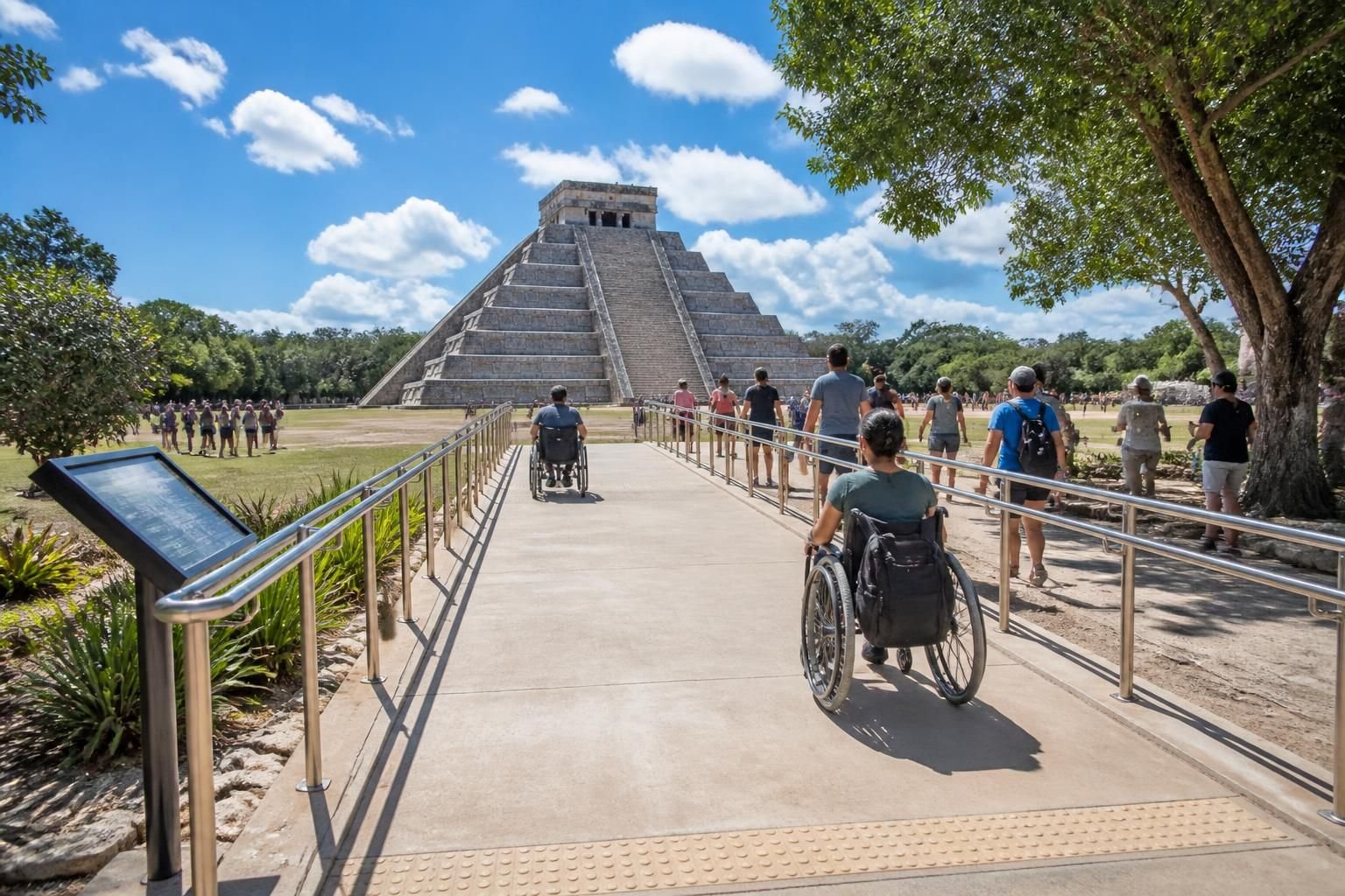 discover our comprehensive wheelchair access guide for your chichen itza tour, ensuring a comfortable and inclusive visit to this iconic archaeological site.