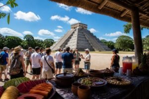 explore the chichen itza tour with included meals for a convenient and stress-free adventure. enjoy a seamless experience while discovering this iconic archaeological site.