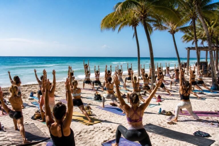 explore the vibrant yoga community in playa del carmen, where wellness meets paradise. join classes, workshops, and events designed for all levels.